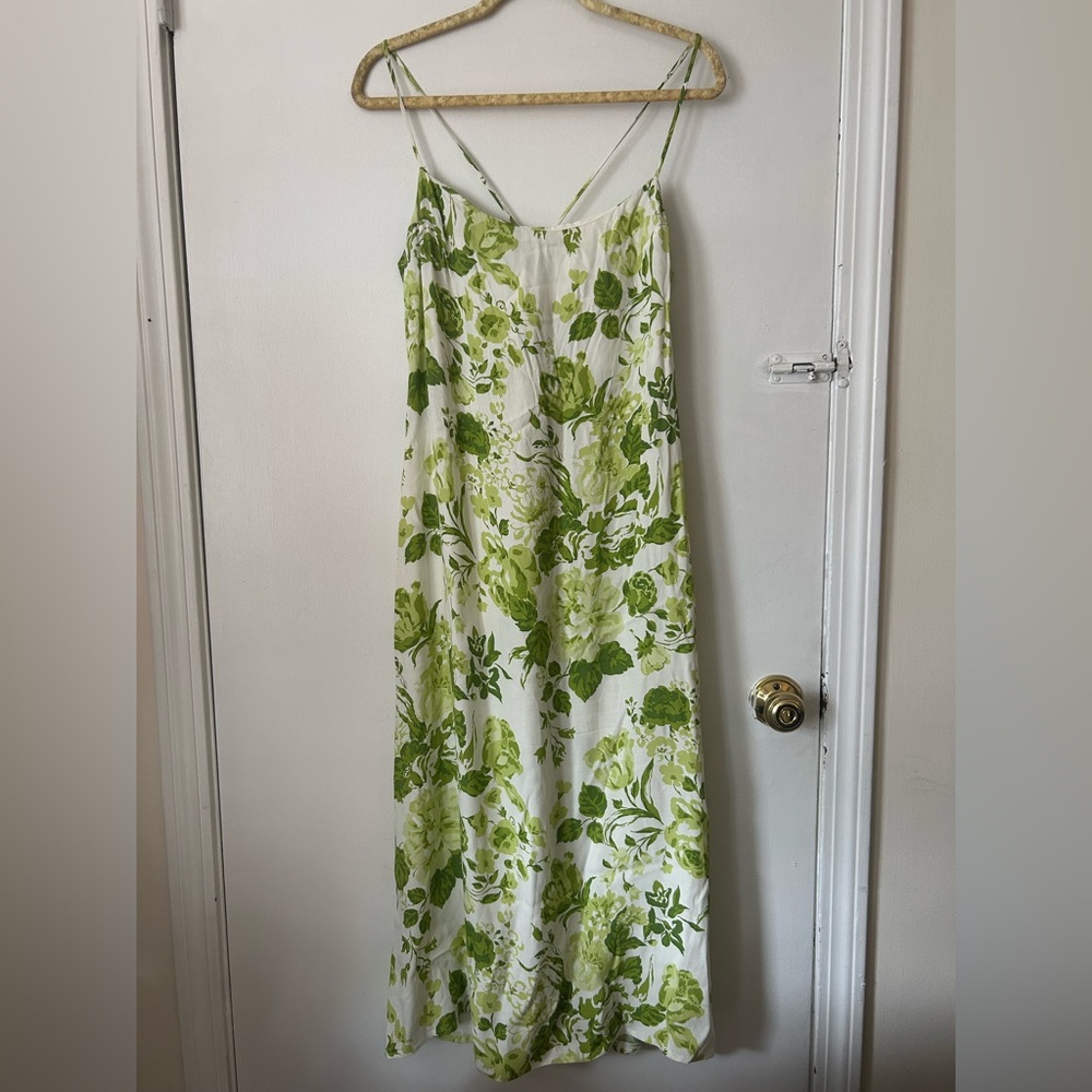 Reformation Dover Midi Dress in Rialto - Picture 2 of 6